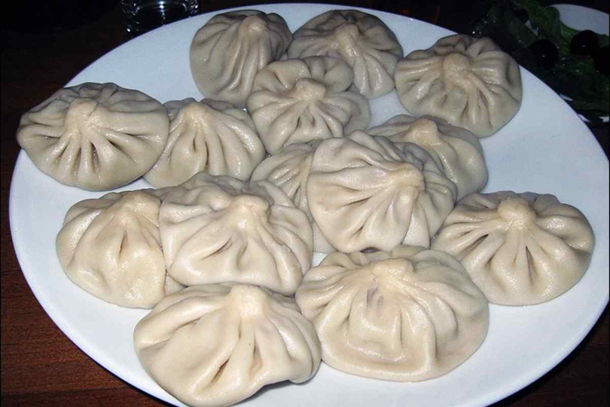 Хинкали с телятиной и бараниной как у мамы — очень вкусно по-домашнему