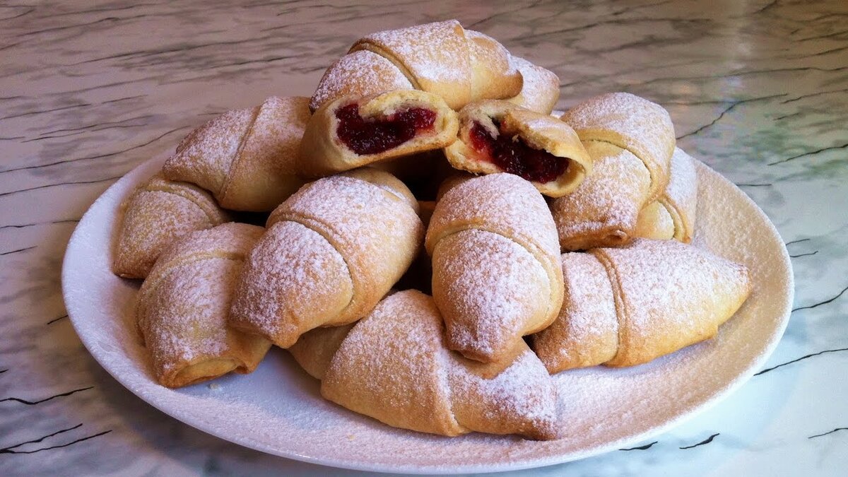 Рогалики на сметане рецепт: рецепт приготовления