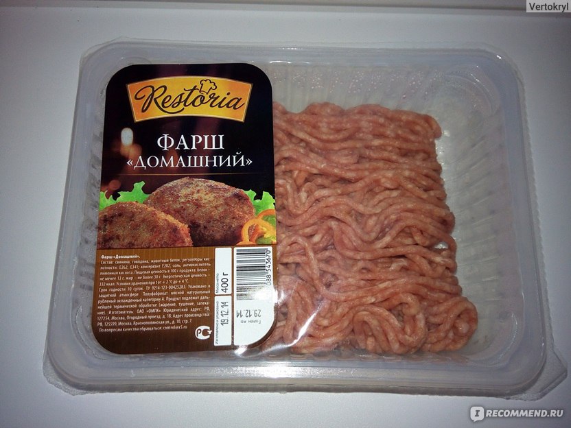 Какой фарш не стоит покупать в магазине