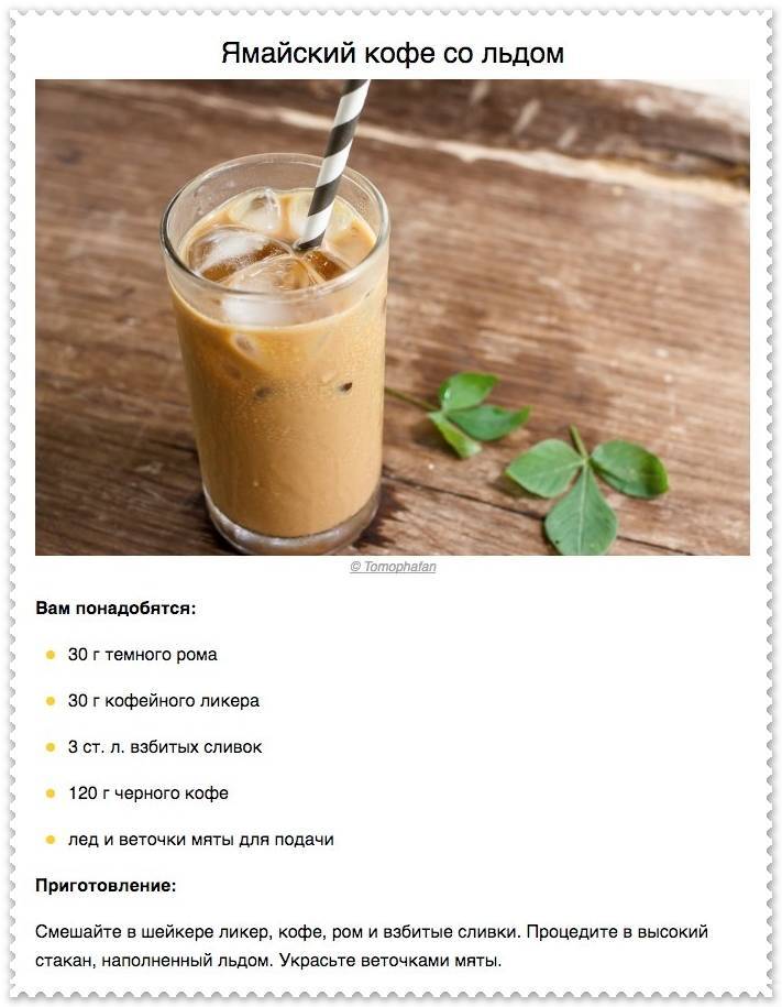 15 вкусных рецептов холодного кофе: с молоком, шоколадом, по-лионски, по-хорватски