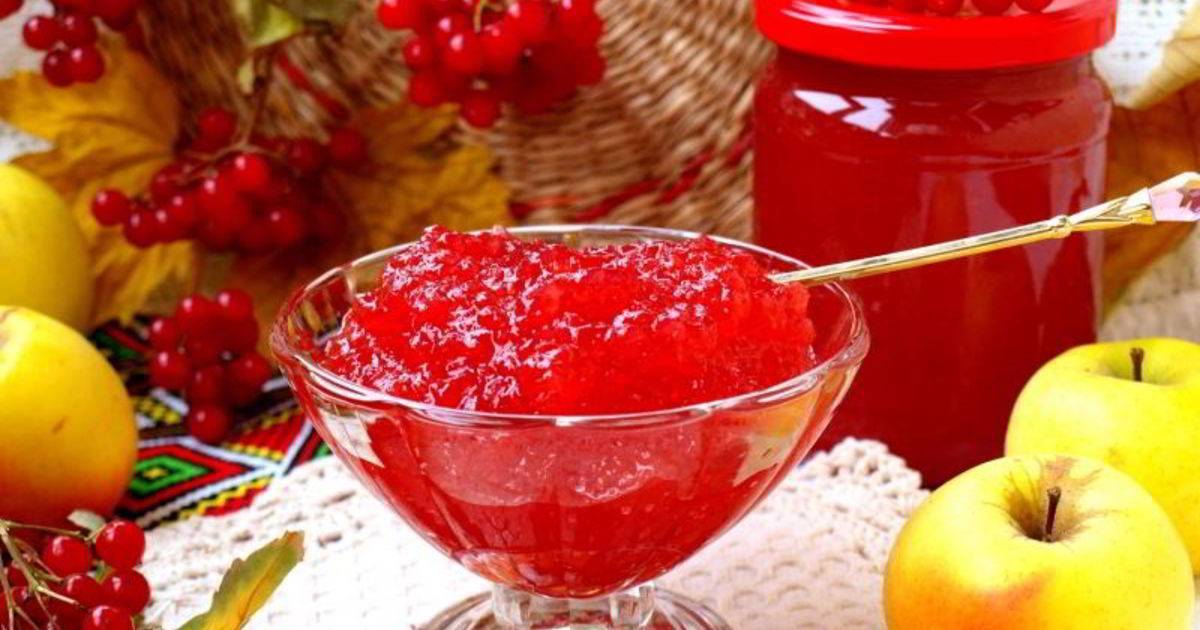 Калина с сахаром на зиму без варки: 7 лучших рецептов заготовок