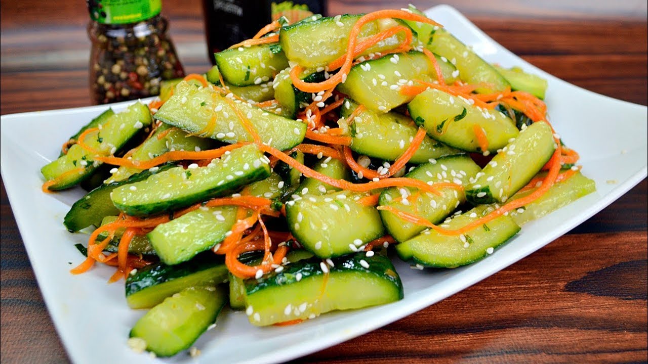 Огурцы по-корейски - самые вкусные рецепты быстрого приготовления