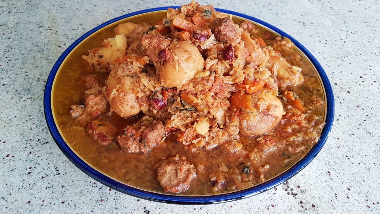 Гречка по-купечески со свининой