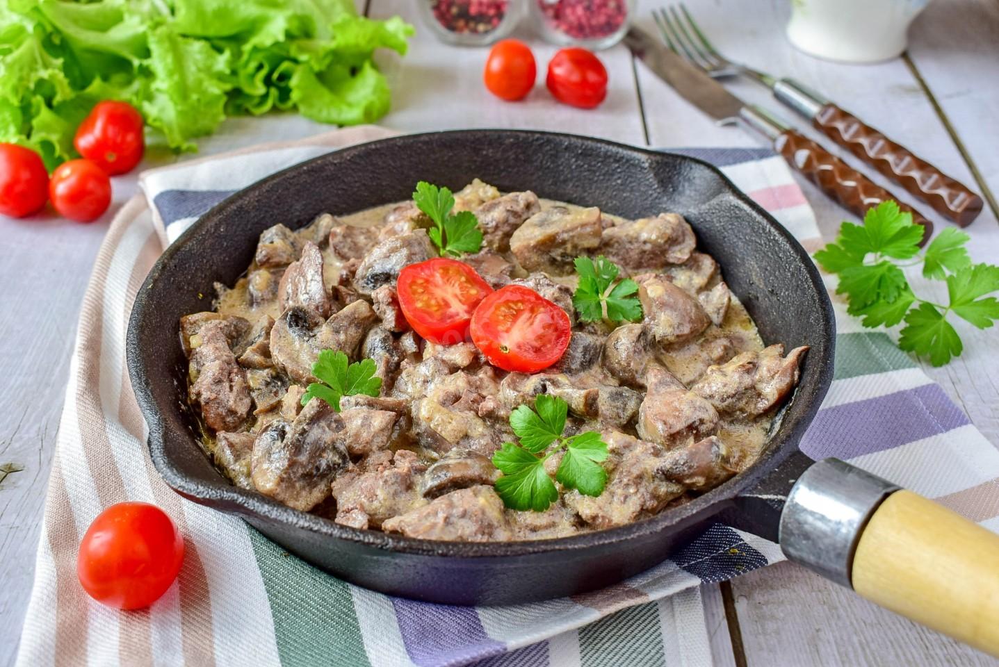 Как приготовить куриную печень вкусно и просто? 9 рецептов приготовления печени на сковороде