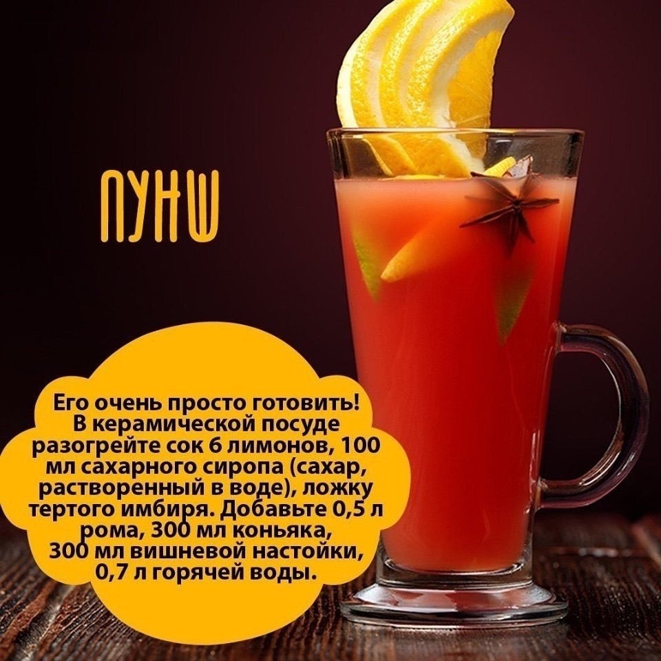 Зимние напитки для бара. рецепты зимних праздничных коктейлей и напитков