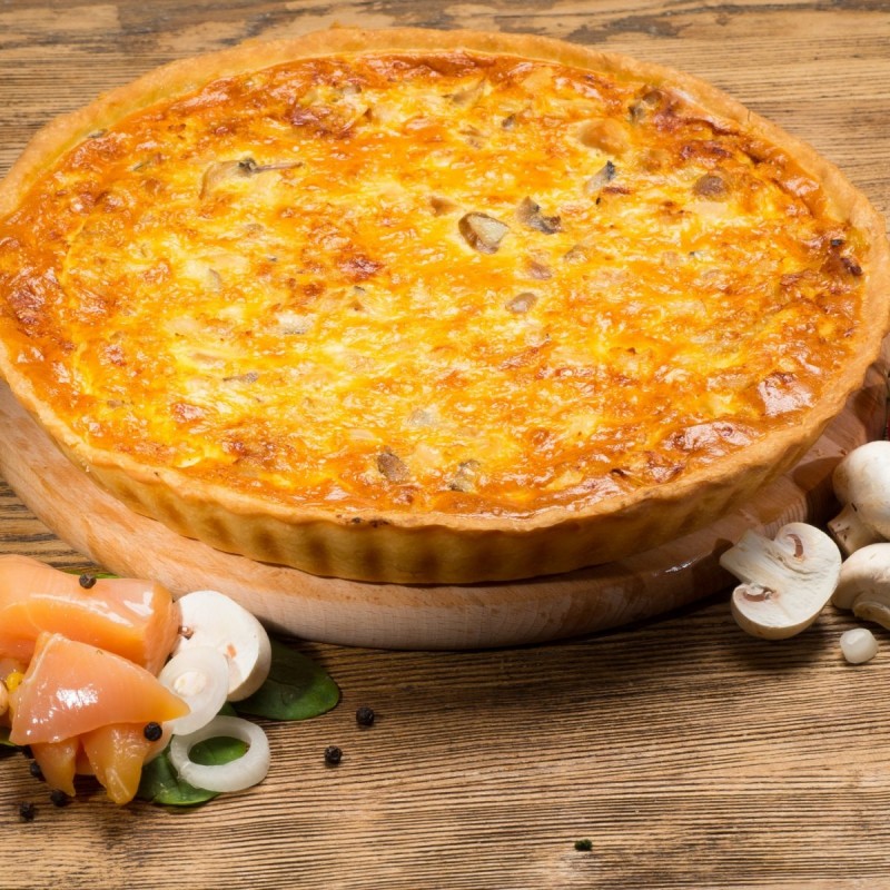 Лоранский пирог (пирог с курицей, грибами и брокколи) - пошаговый рецепт с фото |  выпечка