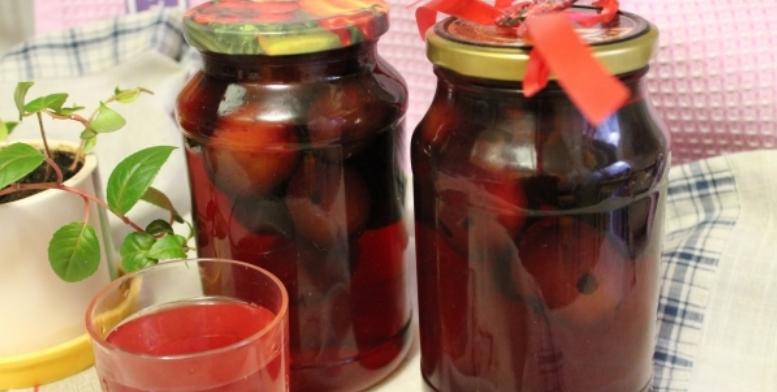 Компот из сливы на зиму: рецепты на 3 литровую банку