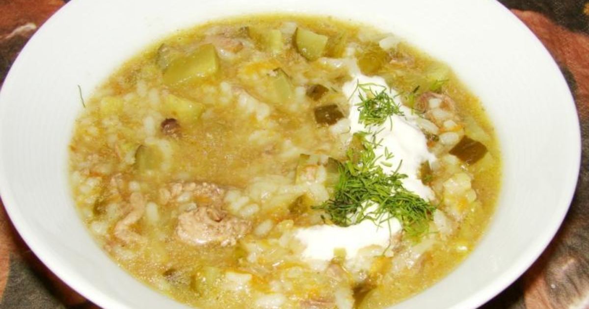 Рассольник с курицей и рисом рецепт с фото пошагово - 1000.menu