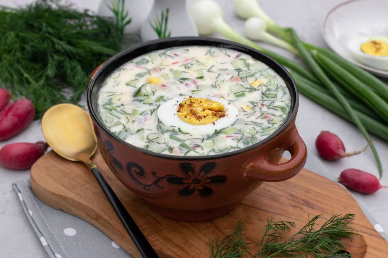 Окрошка – калорийность, диета