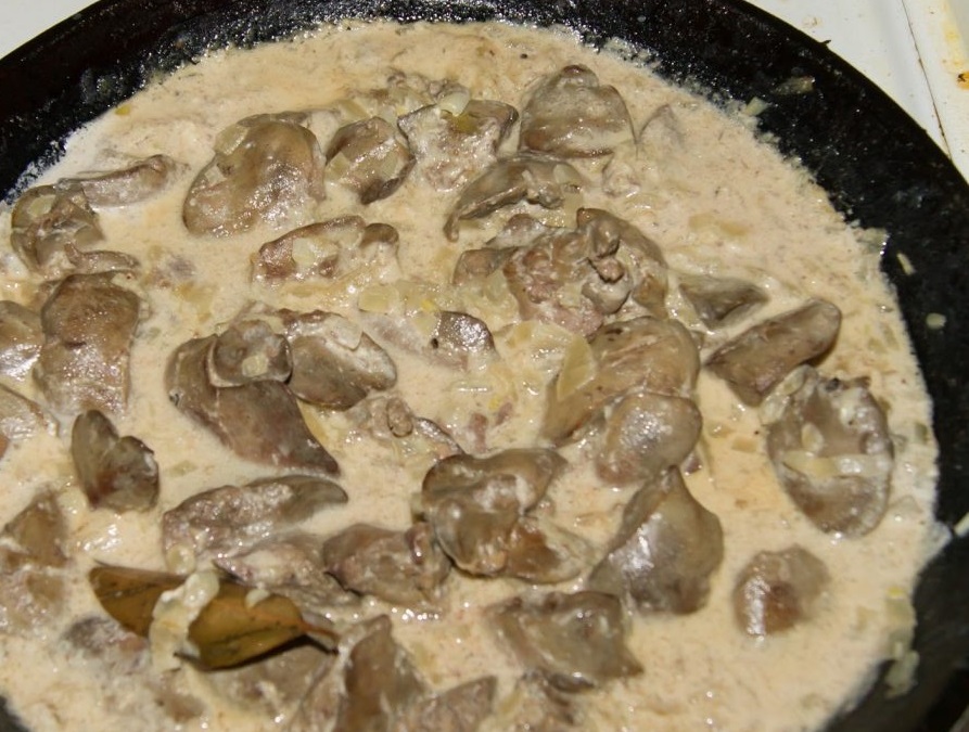 Как жарить куриную печень. сколько жарить куриную печень