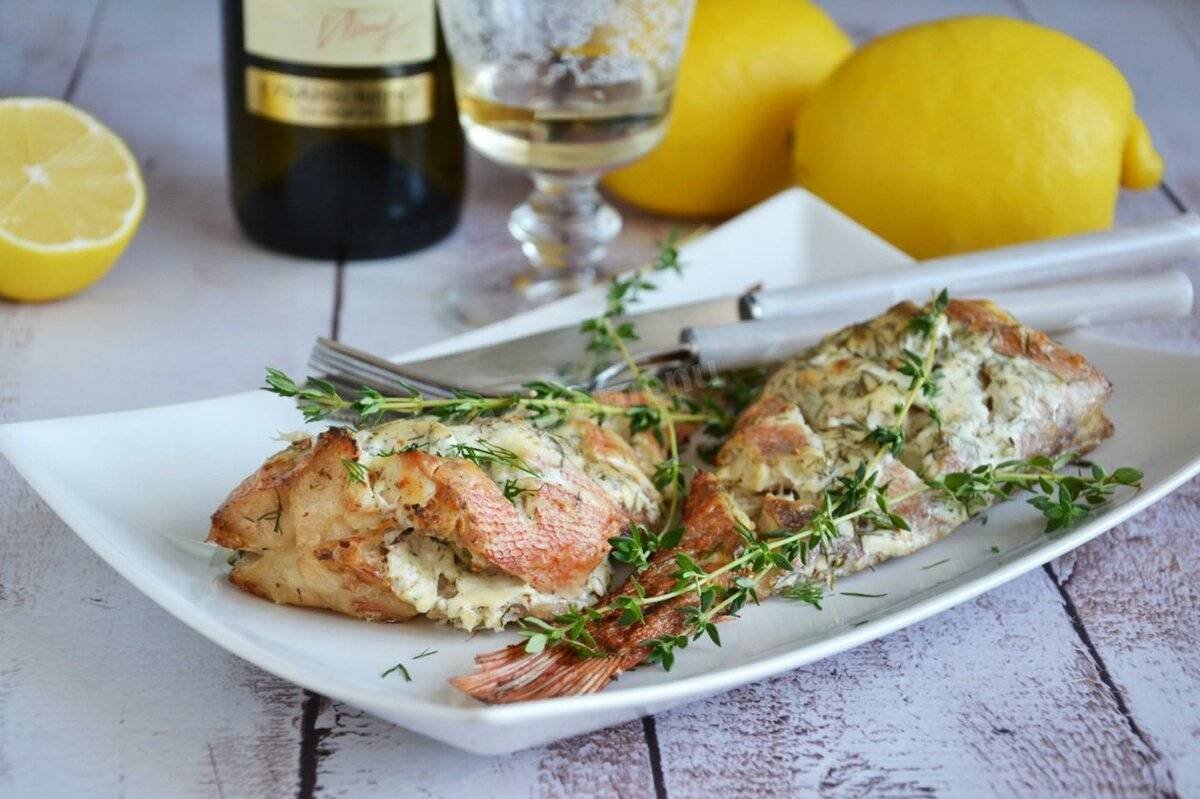 Как приготовить морского окуня вкусно на сковороде – рецепты