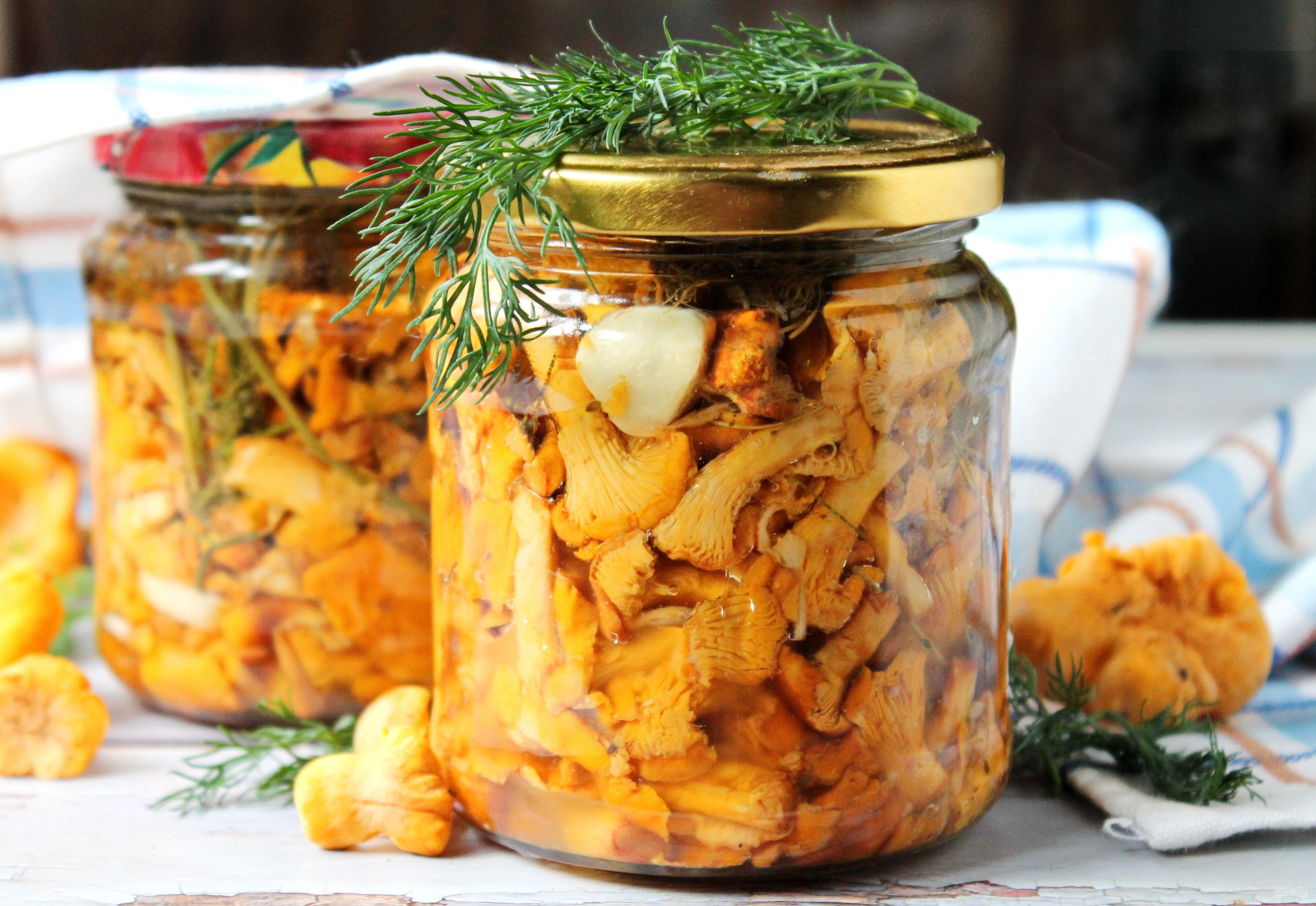 Маринованные лисички на зиму: рецепты приготовления