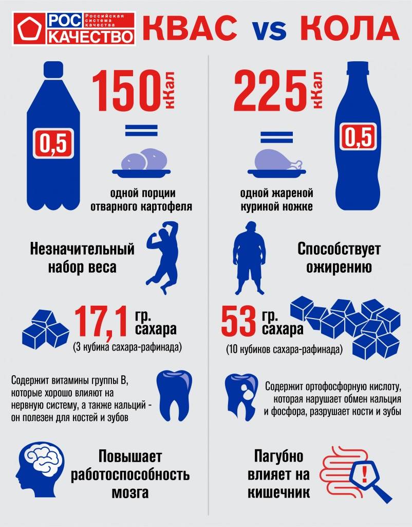 Польза и вред кваса для здоровья | польза и вред