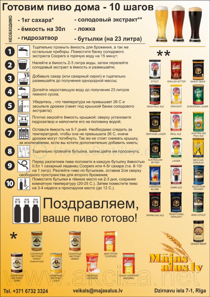 Домашнее пиво: простой рецепт приготовления, видео, сусло