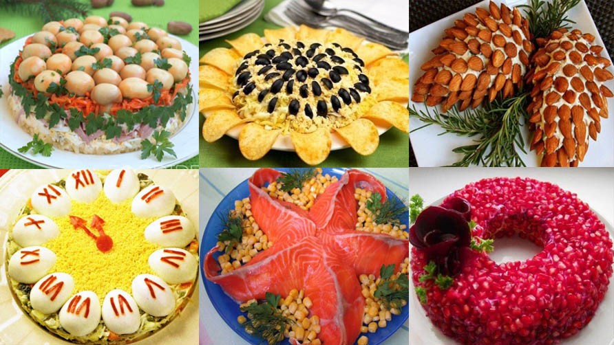 Салат лесная поляна — 9 рецептов простого и очень вкусного слоеного салата с курицей и грибами