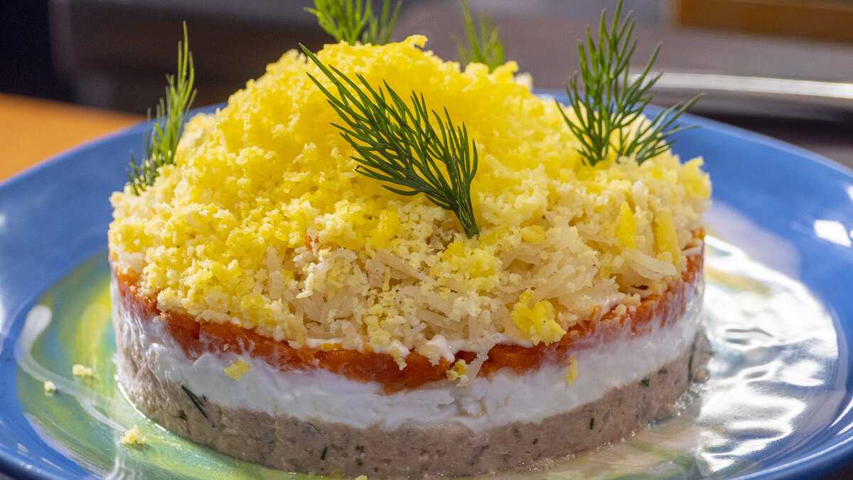 Салат мимоза: классические рецепты