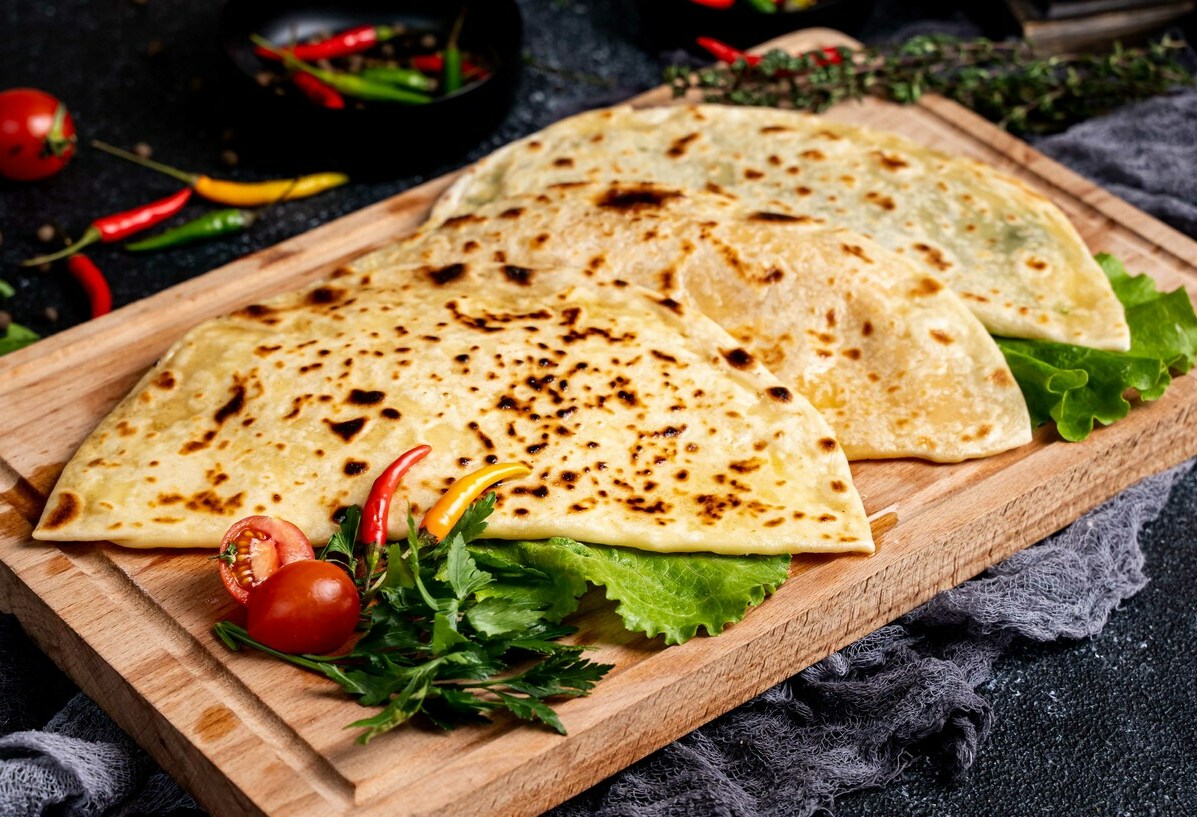 Готовим вкусные кутабы с тыквой по-азербайджански