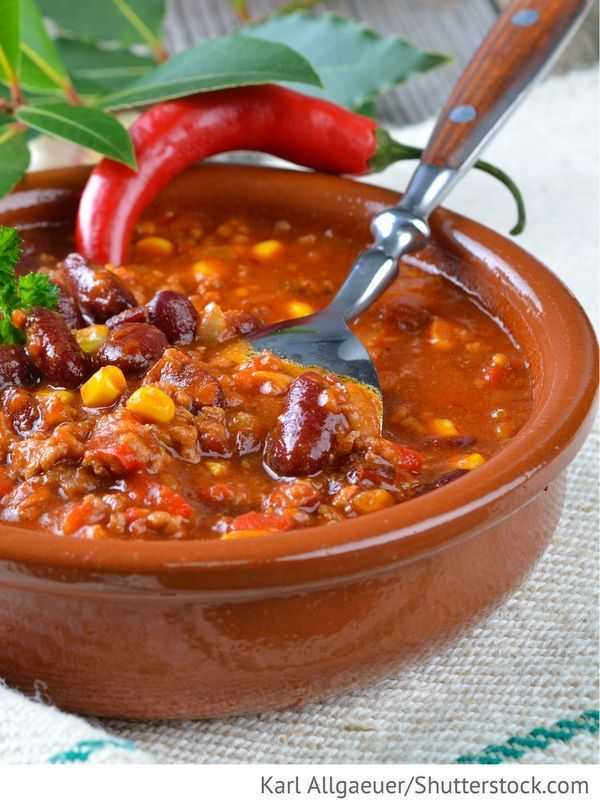 Популярные рецепты супа чили кон карне