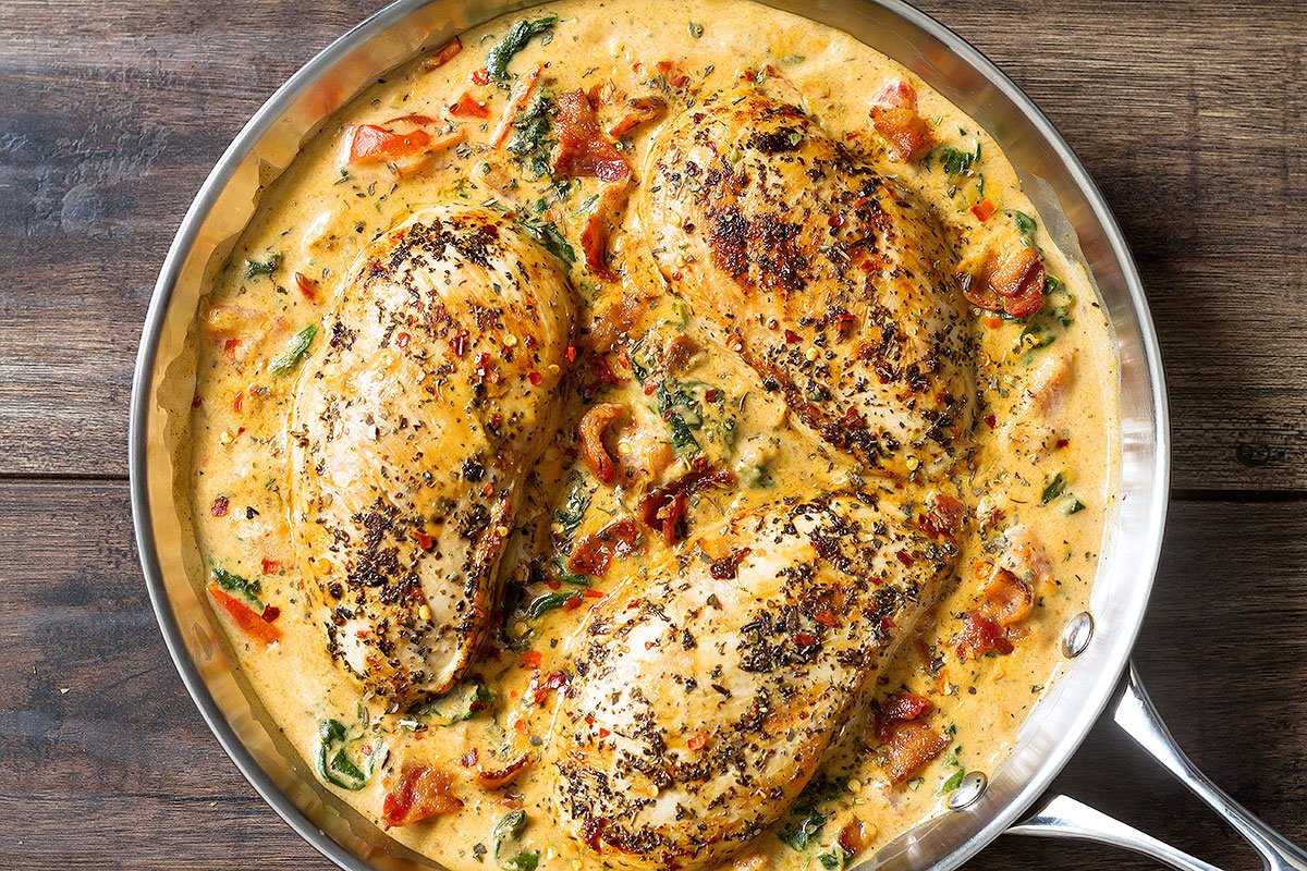 Блюда из куриной грудки: 25 избранных рецептов