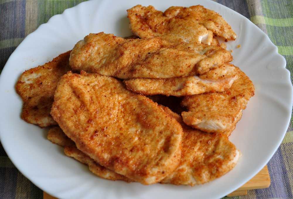 Куриные отбивные в кляре на сковороде - рецепт с фото
