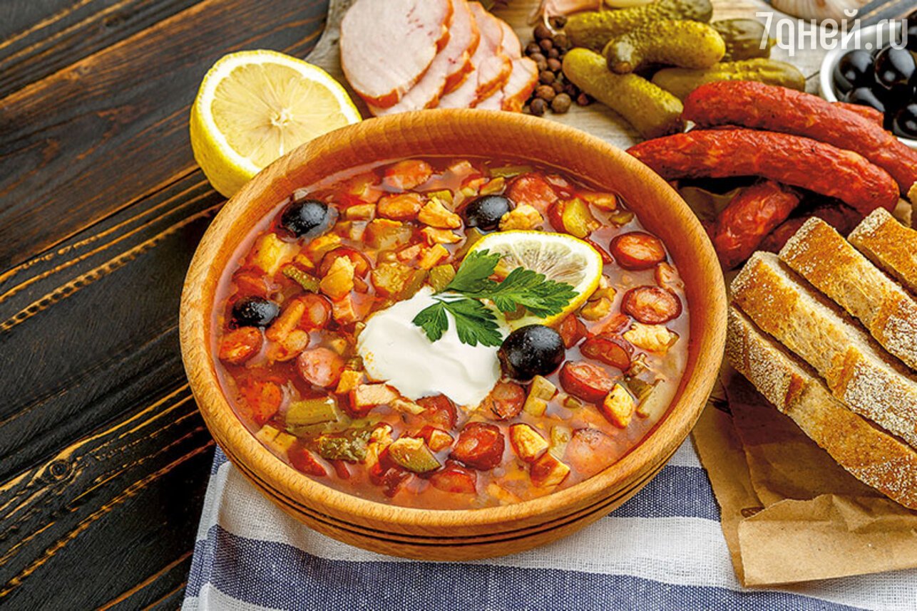 Популярные блюда русской национальной кухни