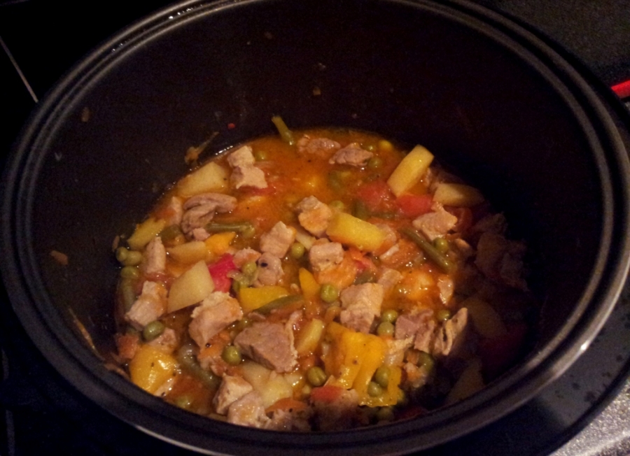Рагу из свинины с картошкой и овощами рецепт с фото пошагово - 1000.menu