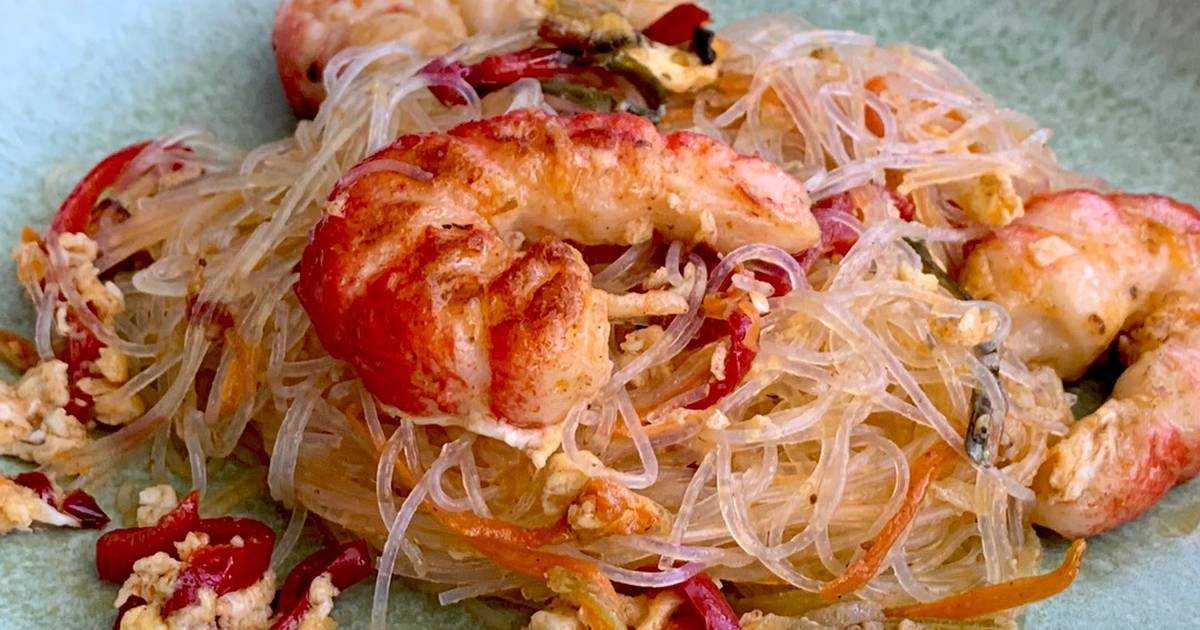 Фунчоза с морепродуктами