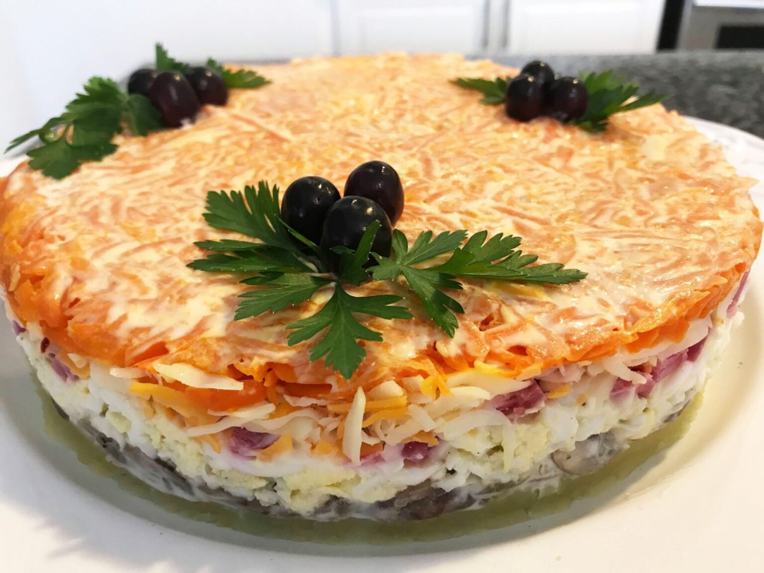Салат фаворит по моему рецепту закуски вкусная еда от евгении