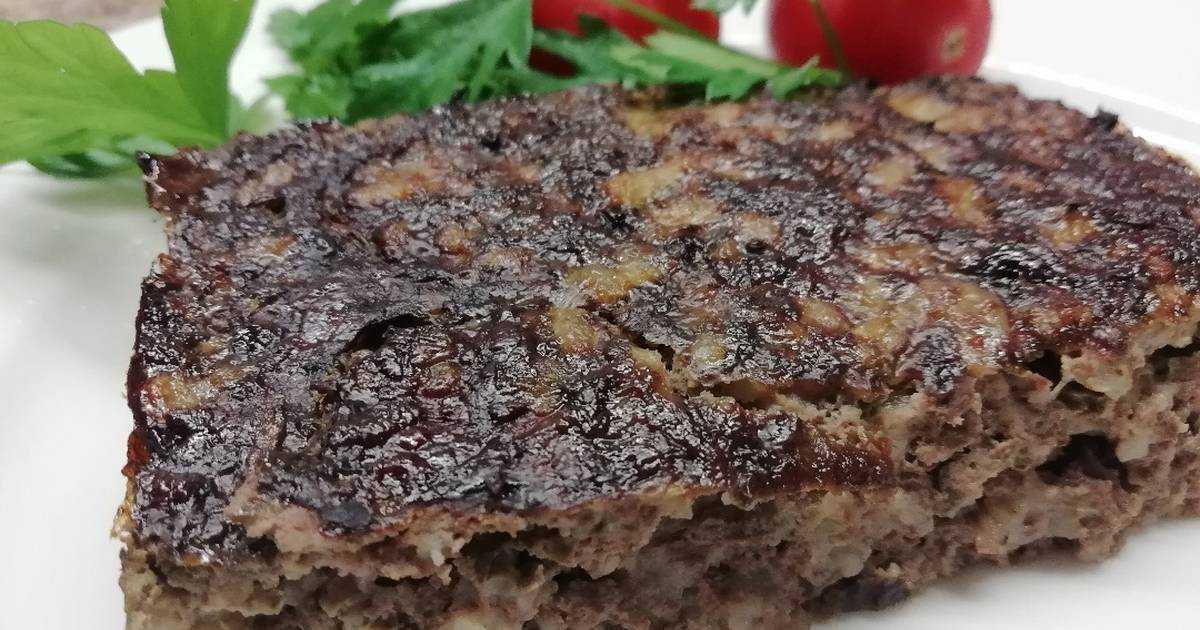 Запеканка из говяжьей печени в духовке рецепт фото пошагово и видео - 1000.menu