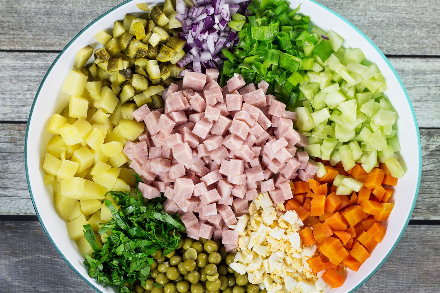 Салат «оливье» — 5 классических рецептов очень вкусных салатов