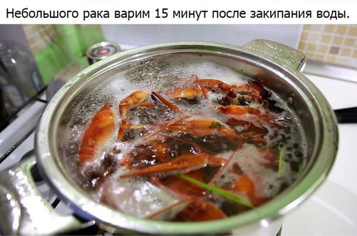 Как варить раков