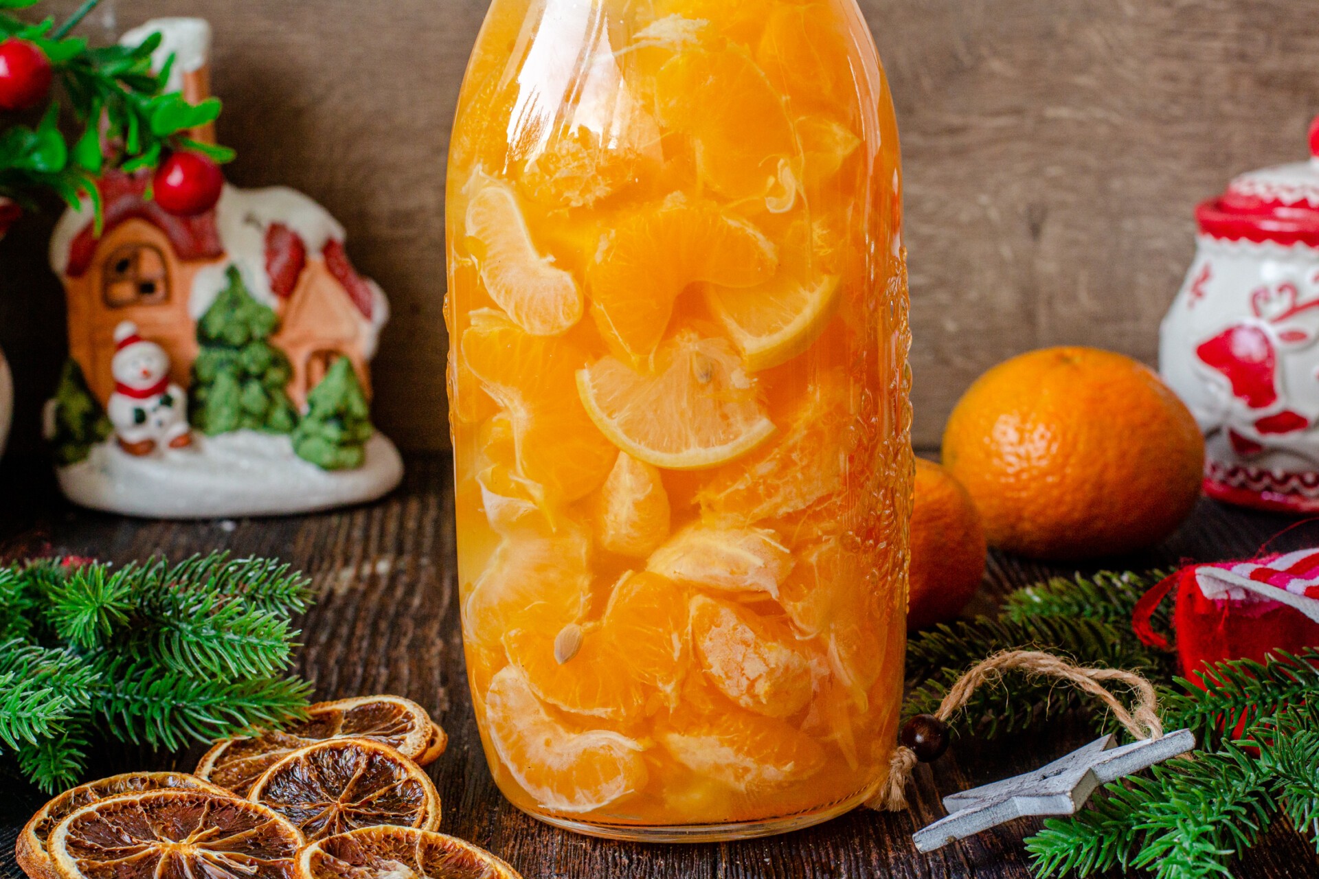 Рецепты ароматных компотов из мандаринов на зиму