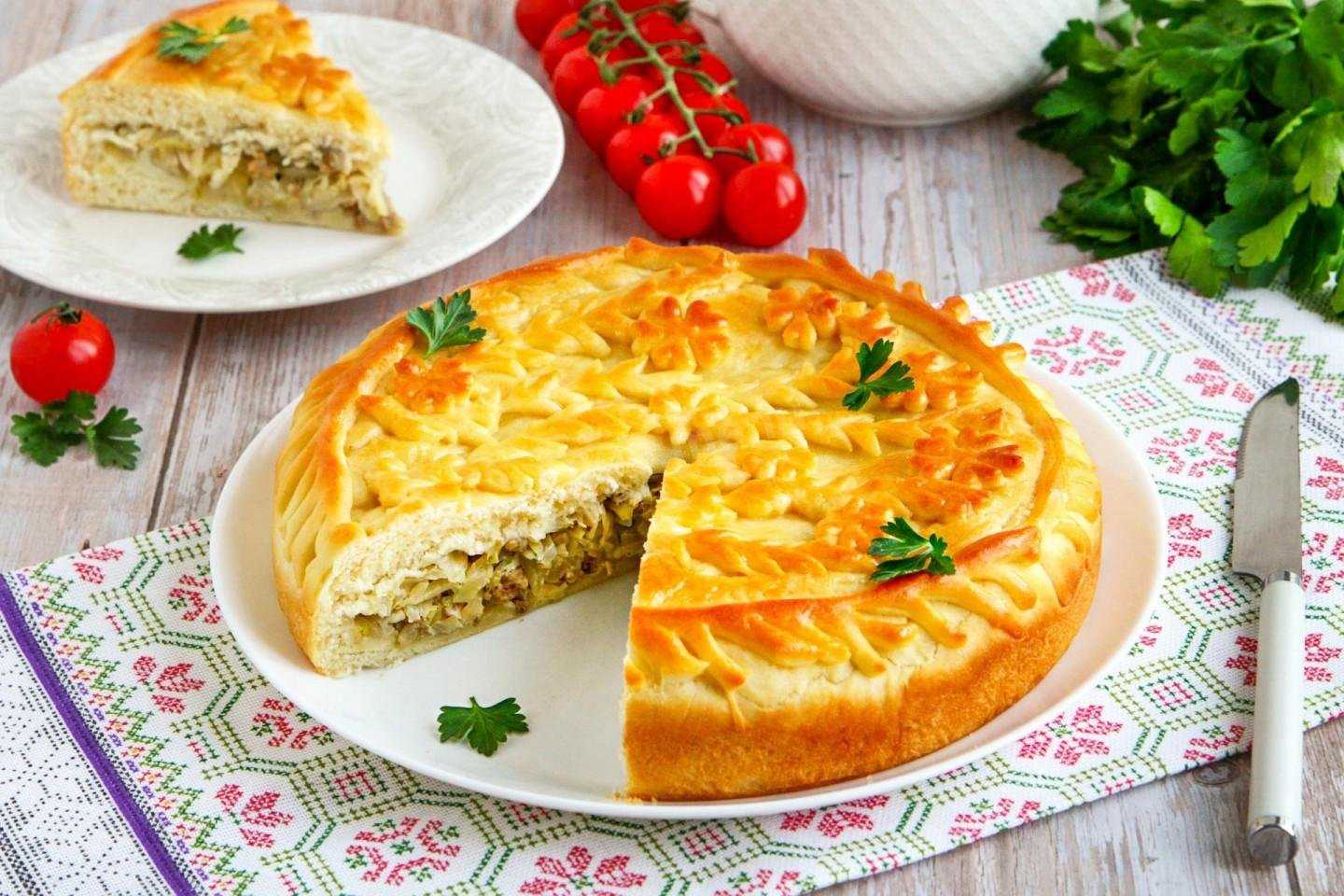 Пироги с капустой в духовке: быстро и вкусно. 12 рецептов на скорую руку