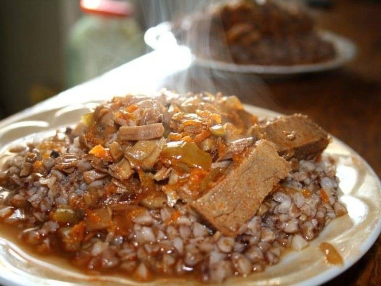 Гречка с мясом на сковороде - вкусные рецепты в домашних условиях