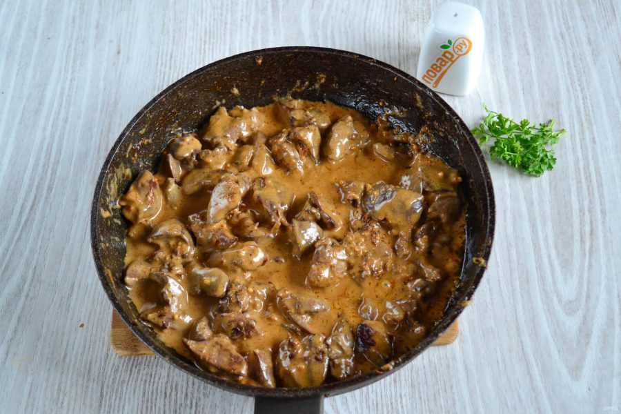 Куриная печень на сковороде: рецепты жареной печенки с луком