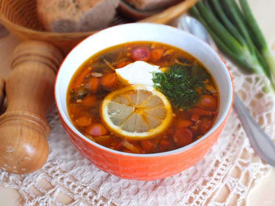 Сборная мясная солянка