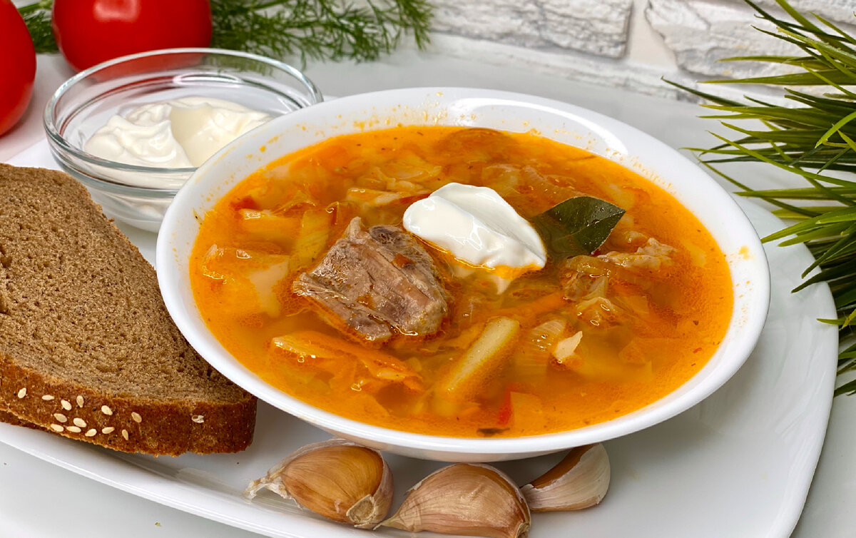 Как сварить вкусные щи из капусты
