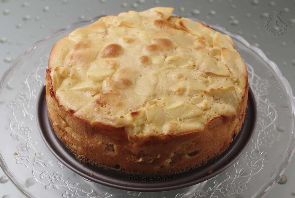 Шарлотка с грушами простой рецепт