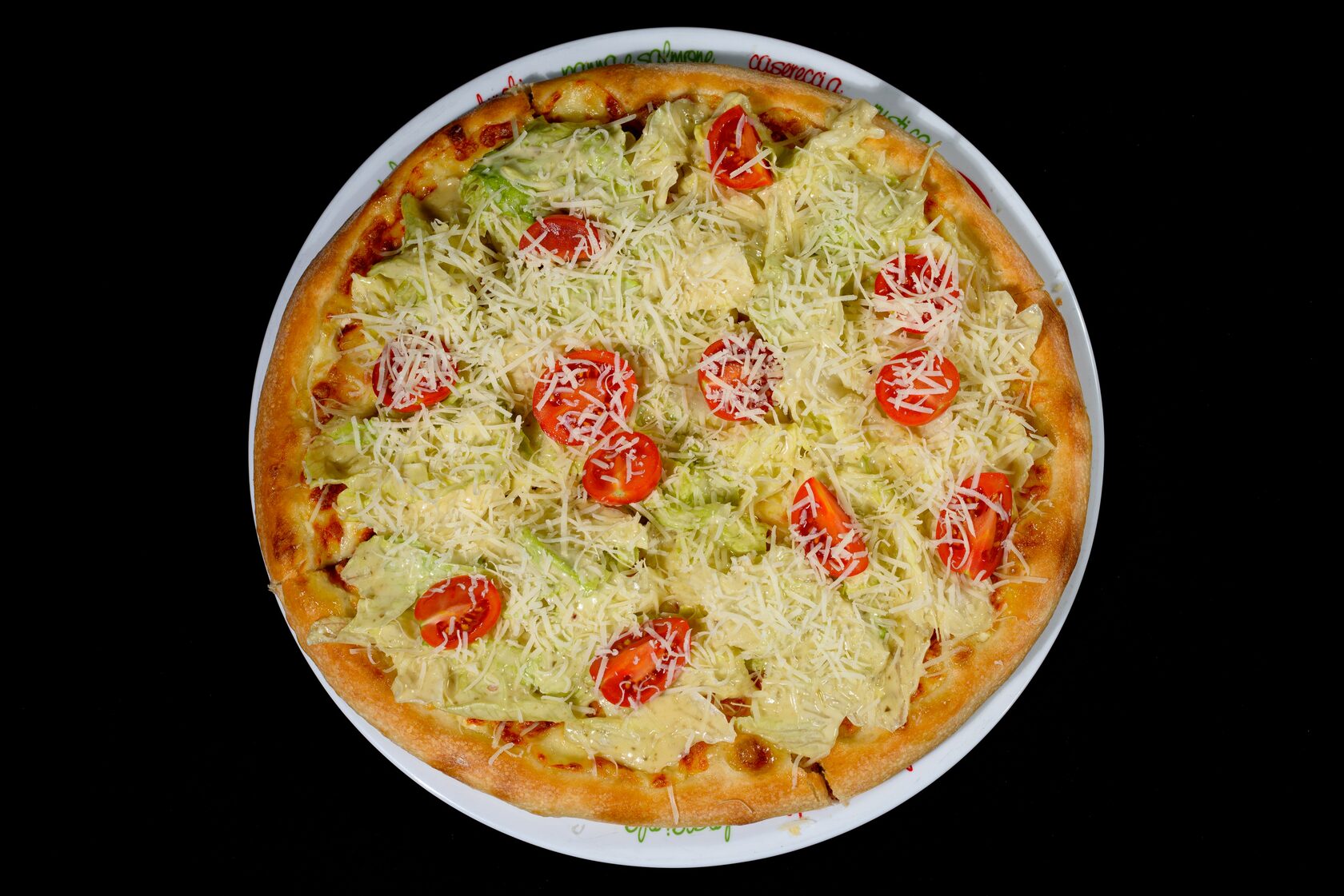 Пицца цезарь (pizza caesar). рецепт приготовления