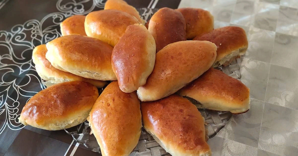 Жареные пирожки с мясом