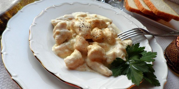 Пошаговый рецепт фрикасе из курицы, приготовленного по фото автора
