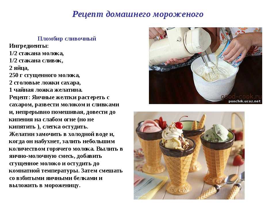 Мороженое в домашних условиях— простые рецепты