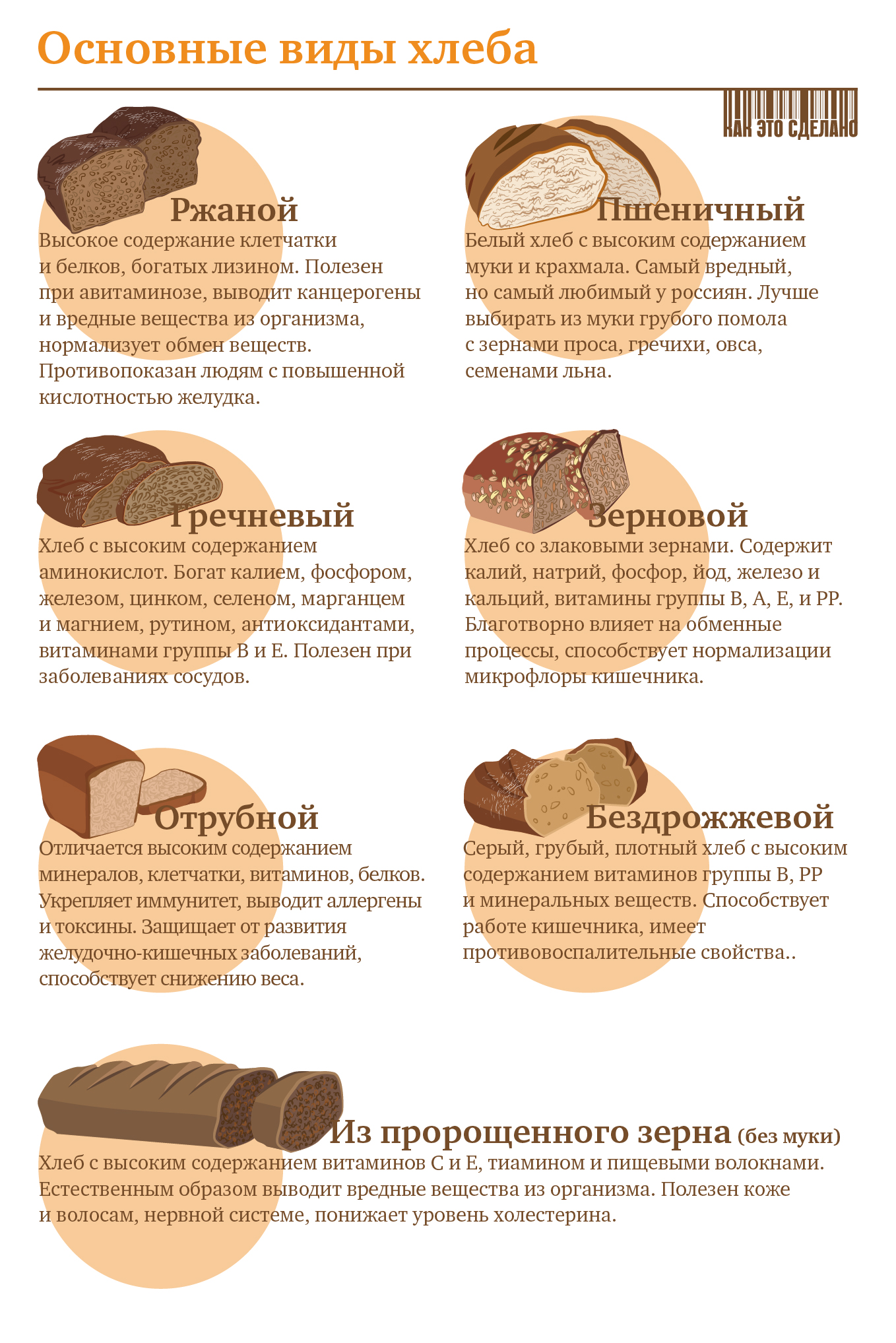Болезни хлеба и их влияние на организм человека