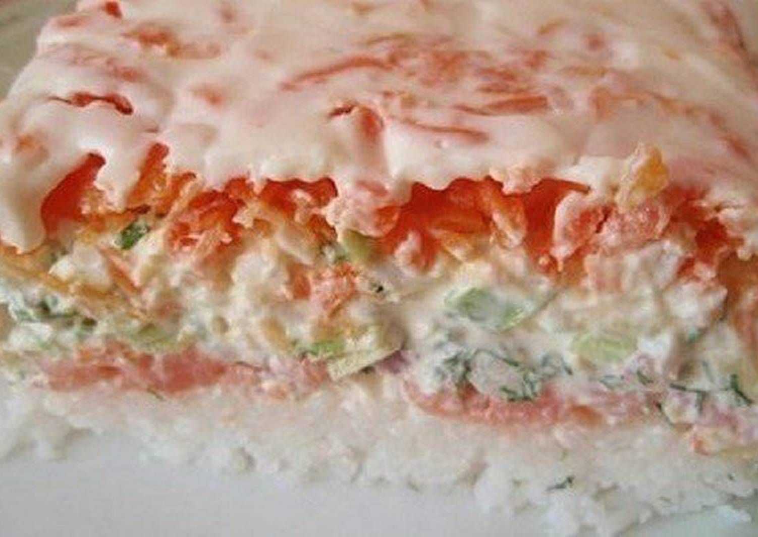 Суши-торт-салат в домашних условиях — 11 самых простых и очень вкусных рецептов приготовления