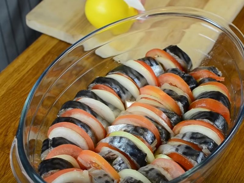 Скумбрия в духовке — самый вкусный и быстрый рецепт. пошаговый рецепт с фото — ботаничка