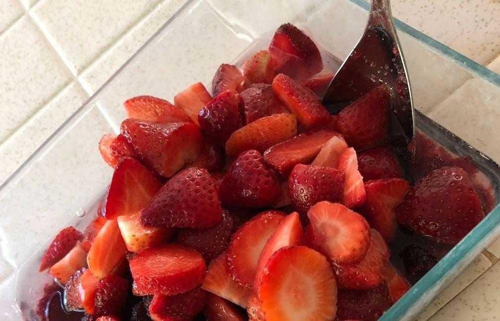 Клубничное желе