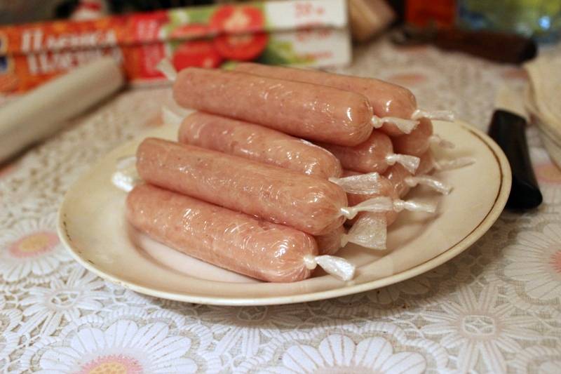 Как сделать домашние сосиски - wikihow