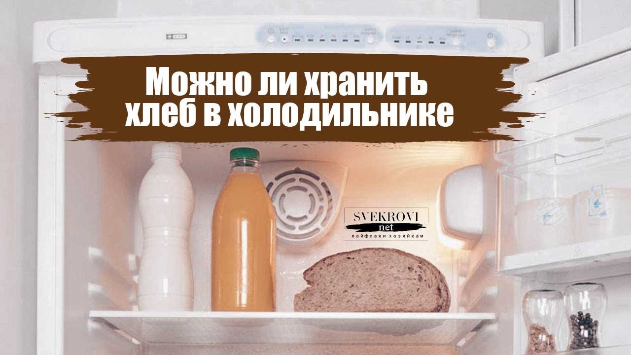 Можно ли держать хлеб в холодильнике? правила хранения, советы