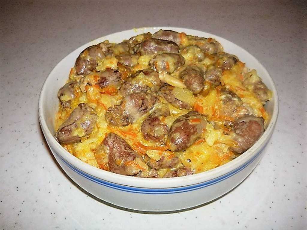 Жареные куриные сердечки с луком: 7 вкусных рецептов приготовления