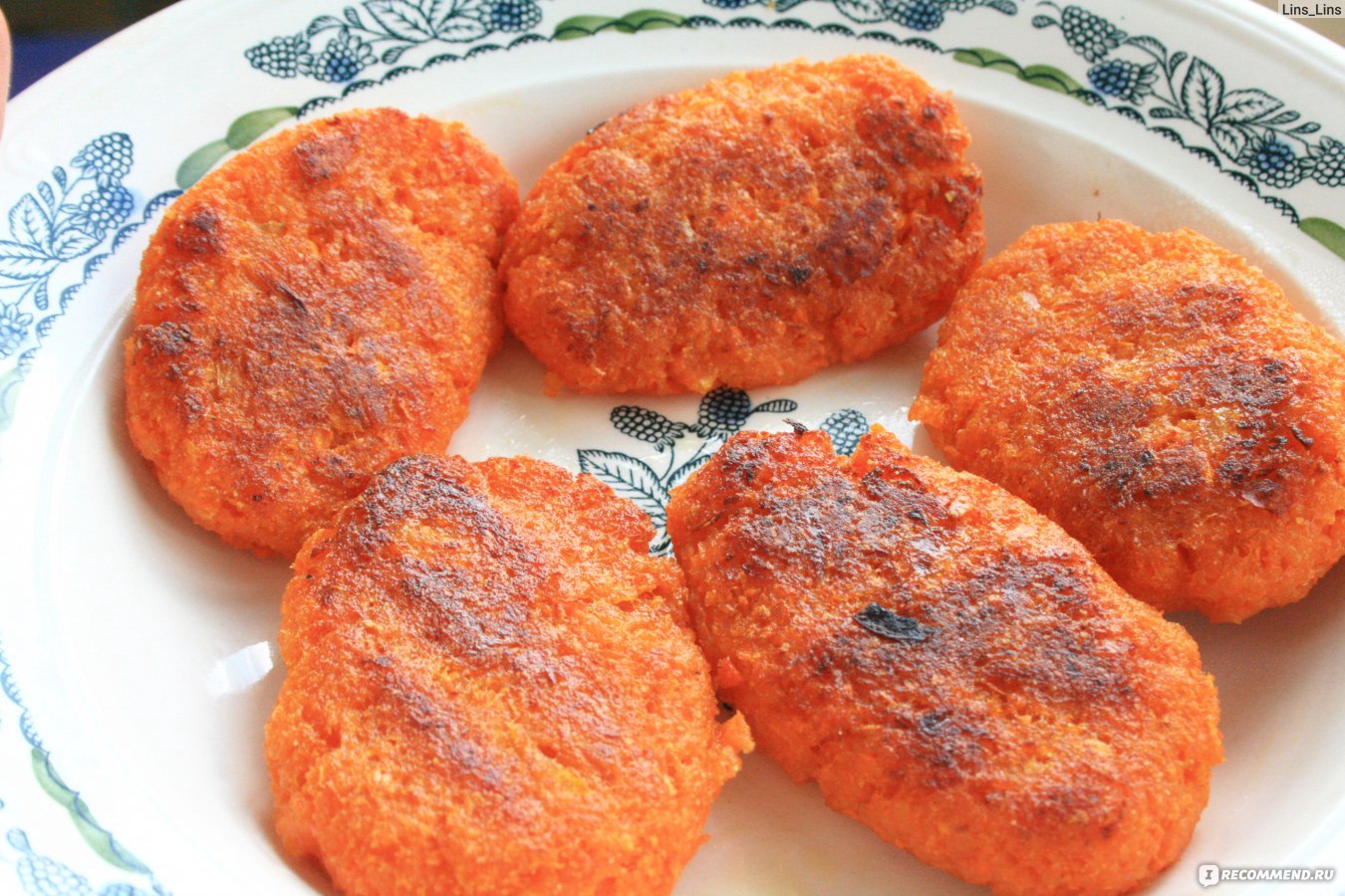 Морковные котлеты с манкой на сковороде (пышные и вкусные)